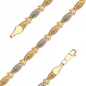 Золотой браслет МАГНАТ МА 023140 МА 023140 фото